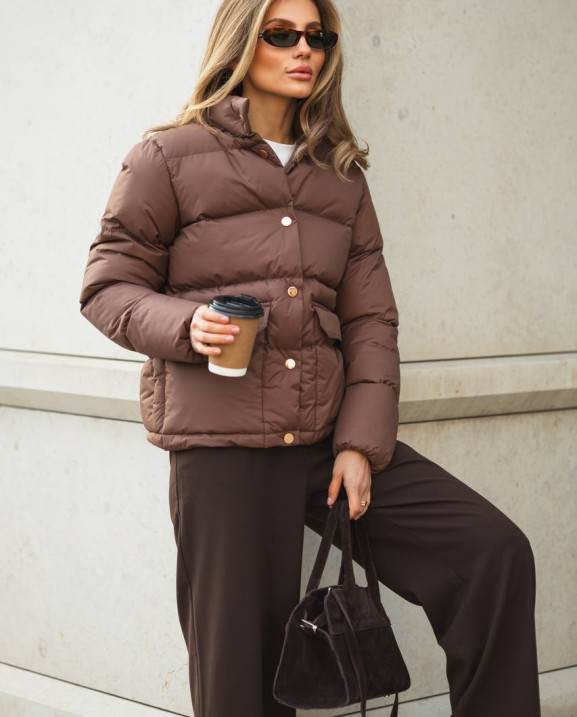 69 куртка пухова на кнопках